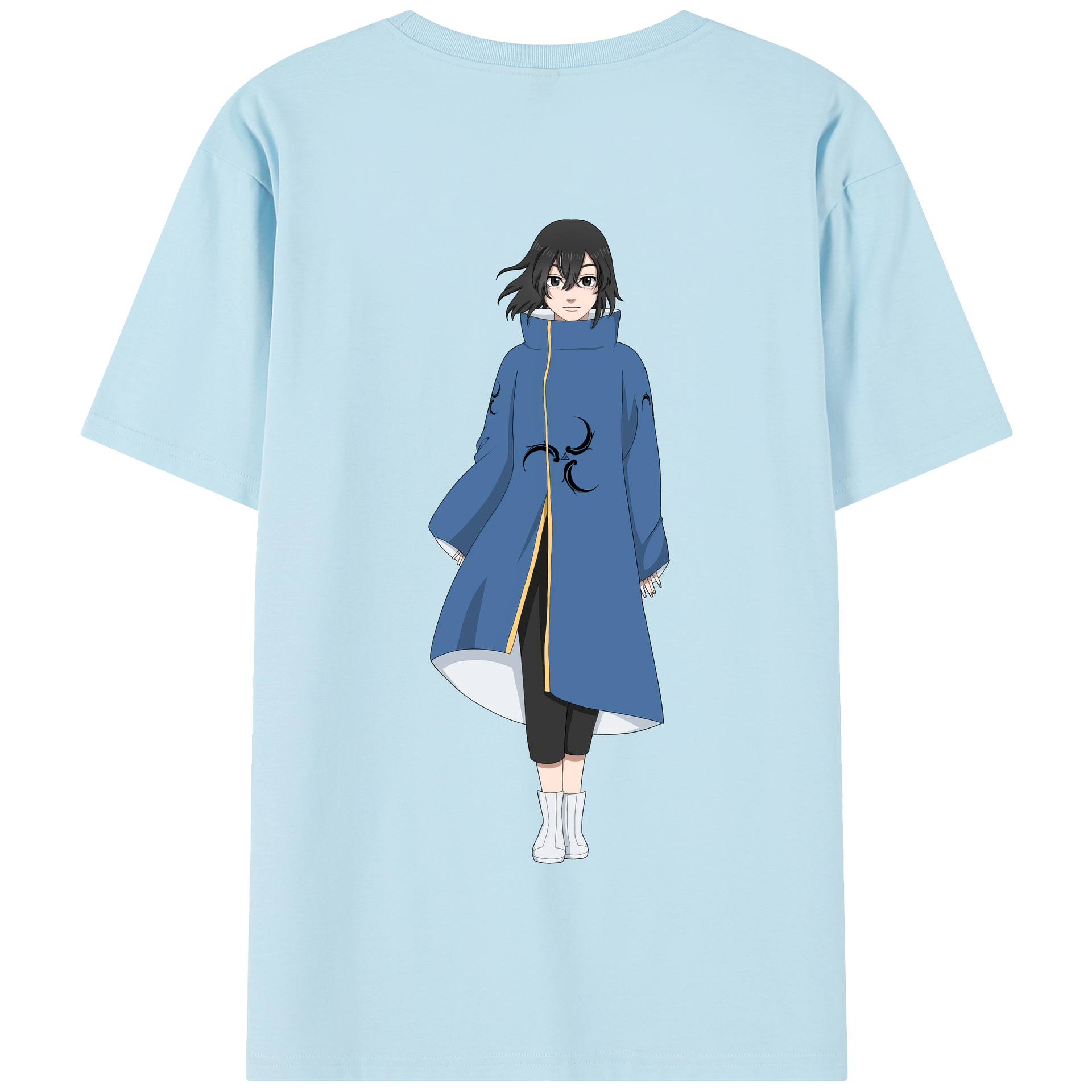 （画像用） 東京リベンジャーズ Tokyo Revengers 綿100％半袖Tシャツ（背面プリント）